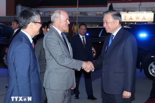 Tổng Bí thư, Chủ tịch nước Tô Lâm kết thúc tốt đẹp chuyến thăm cấp Nhà nước tới Canada
