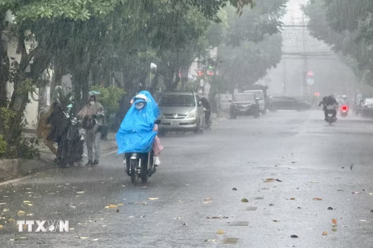 Thời tiết ngày 27/9: Bắc Bộ ngày nắng, chiều tối và đêm có mưa rào và dông