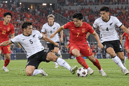 Trực tiếp tỉ số Trung Quốc vs New Zealand: Chris Wood thử lửa hàng thủ chủ nhà