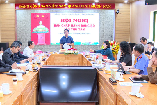 Đảng ủy Các cơ quan Đảng tỉnh Lâm Đồng tăng cường kỷ luật, kỷ cương