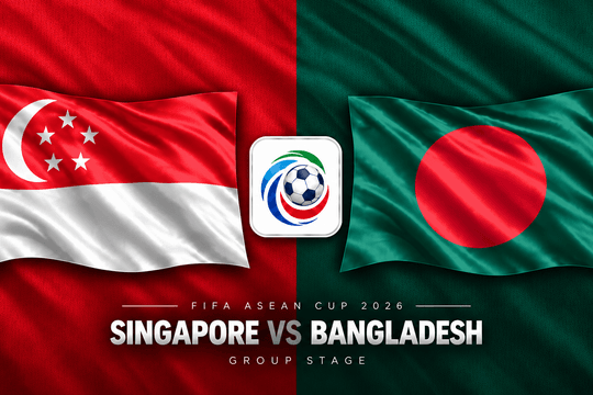 Lịch sử 6 trận đối đầu Singapore vs Bangladesh: Lions thắng 3 trận liên tiếp, ký ức kéo dài từ năm 1973