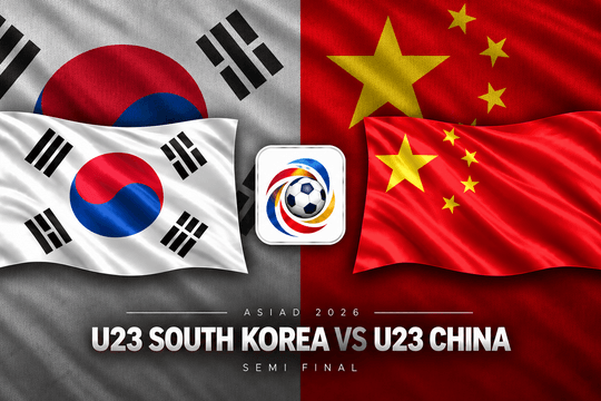 Lịch sử đối đầu U23 Hàn Quốc vs U23 Trung Quốc: Lee Young-jun từng gieo sầu, ký ức ASIAD trở lại