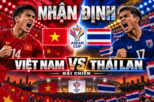 Nhận định bóng đá Việt Nam vs Thái Lan: Đình Bắc đối đầu Teerasak, tái hiện chung kết Đông Nam Á