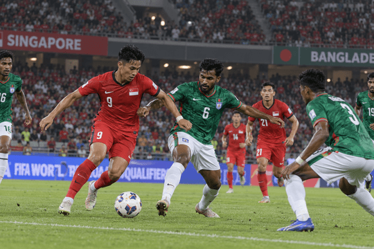 Trực tiếp tỉ số Singapore vs Bangladesh: Không còn nhiều đường lùi
