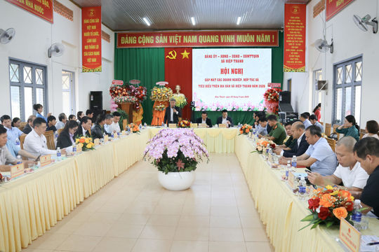 Hiệp Thạnh: Lắng nghe, đồng hành và tháo gỡ khó khăn cho doanh nghiệp