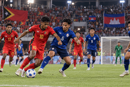 Trực tiếp tỉ số Đông Timor vs Campuchia: Campuchia có thể ép đối thủ lùi sâu