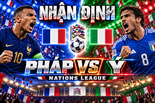 Nhận định bóng đá Pháp vs Ý: Dembélé lĩnh xướng hàng công khi Mbappé vắng mặt