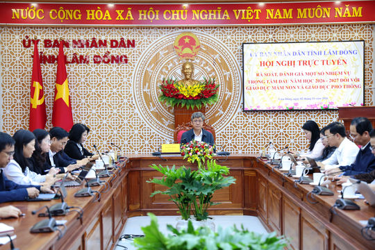 Đẩy nhanh vận hành, tháo gỡ điểm nghẽn giáo dục đầu năm học 2026 - 2027