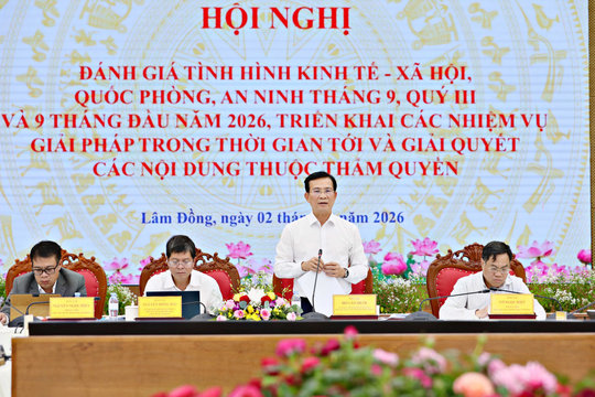 Lâm Đồng quyết tâm đạt mục tiêu tăng trưởng "2 con số" chặng "nước rút" năm 2026