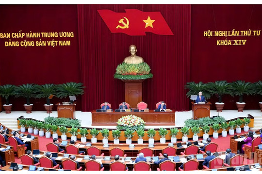 Khai mạc Hội nghị lần thứ tư Ban Chấp hành Trung ương Đảng khóa XIV