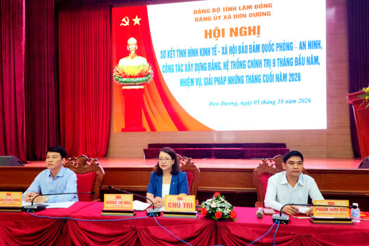 Đơn Dương đồng lòng để hoàn thành chỉ tiêu, nhiệm vụ năm 2026