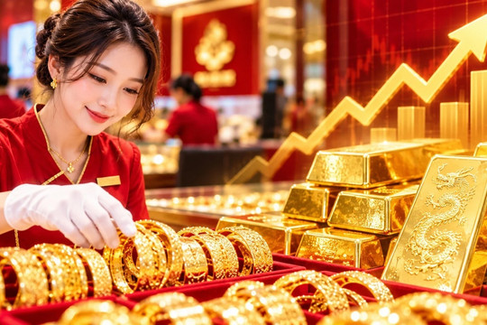 Cập nhật giá vàng sáng 6/10/2026: SJC, nhẫn 9999 BTMC DOJI Phú Quý, vàng thế giới thứ Ba