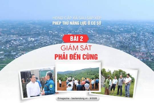 Bài 2: Giám sát phải đến cùng