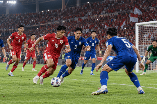 Trực tiếp bóng đá Indonesia đấu với Thái Lan ngày 5/10/2026: 90 phút tranh cúp, Garuda quyết chấm dứt dớp Voi chiến