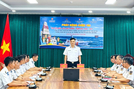 Lâm Đồng phát động vòng thi trực tuyến “Em yêu biển, đảo quê hương”