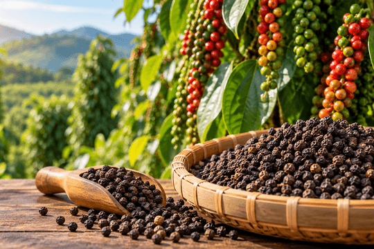 Giá tiêu hôm nay 6/10/2026: Cao nhất 140.500 đồng/kg, thị trường trong nước đi ngang