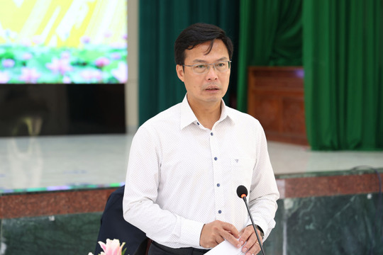 Phó Chủ tịch UBND tỉnh Lâm Đồng Đinh Văn Tuấn làm việc với các xã khu vực Lâm Hà và Tân Hội