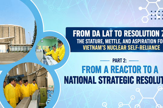 From a Nuclear Reactor to a National Strategic Decision