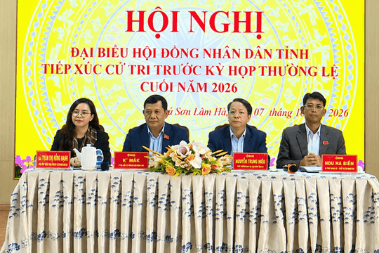 Cử tri Phú Sơn Lâm Hà kiến nghị nâng cấp hạ tầng, bảo đảm an sinh