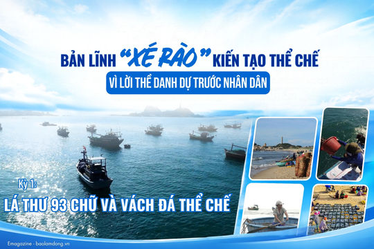 Kỳ 1: Lá thư 93 chữ và vách đá thể chế