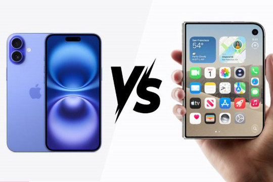 Bỏ qua lối mòn iPhone 16, người dùng 'phát cuồng' vì iPhone Duo gập mở camera ẩn tương lai