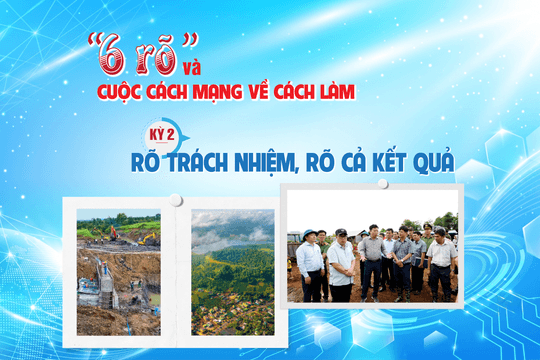 Kỳ 2: Rõ trách nhiệm, rõ cả kết quả