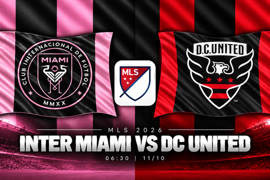 Lịch sử đối đầu Inter Miami vs DC United: Messi chờ nối dài mạch bất bại, DC United tìm lại ký ức thời tiền Messi