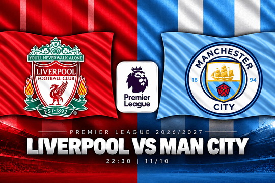 Lịch sử đối đầu Liverpool vs Man City: Haaland chờ nối dài chuỗi thắng, Liverpool quyết đòi nợ tại Anfield
