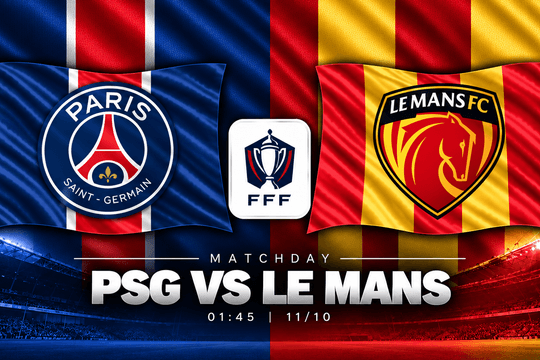 Lịch sử đối đầu PSG vs Le Mans: Dembélé chờ nối dài ưu thế, tân binh Le Mans tái ngộ Ligue 1 sau 16 năm