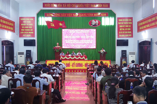 Cử tri xã Cư Jút kiến nghị nhiều vấn đề dân sinh