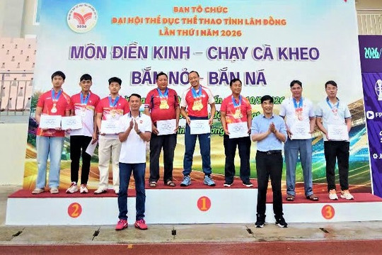 Ông Lầu Bá Tu và 8 huy chương Vàng ở Đại hội TDTT