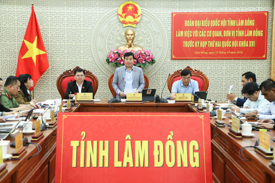 Lâm Đồng góp ý các dự án luật trước Kỳ họp thứ 2, Quốc hội khóa XVI