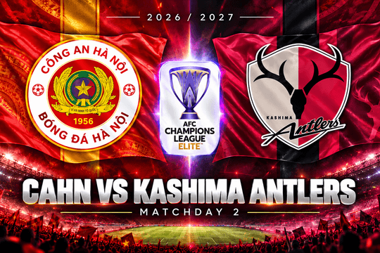 Lịch sử đối đầu CAHN vs Kashima Antlers: Quang Hải trước thử thách chưa từng có từ Nhật Bản