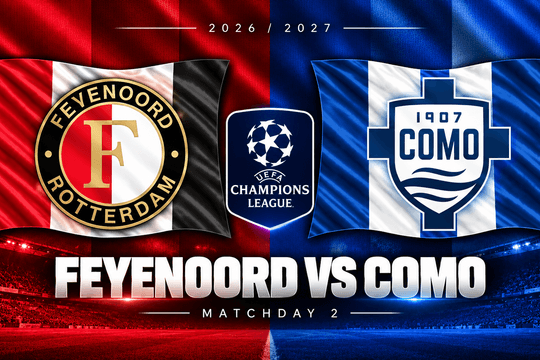 Lịch sử đối đầu Feyenoord vs Como: Nico Paz chờ tạo chương mới trước đại diện Hà Lan