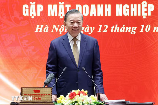Tổng Bí thư, Chủ tịch nước Tô Lâm: Doanh nghiệp vững mạnh góp phần bồi đắp sức mạnh quốc gia