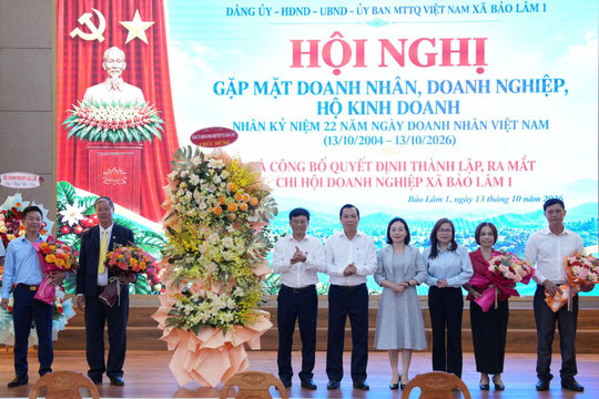 Bảo Lâm 1: Đồng hành cùng doanh nghiệp để tháo gỡ khó khăn