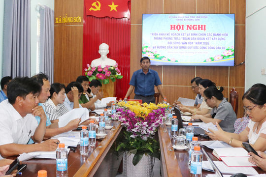 Hồng Sơn lan tỏa phong trào thi đua yêu nước