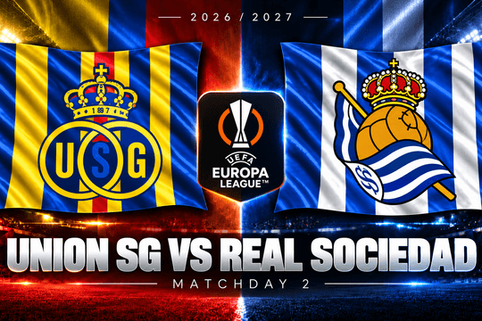 Lịch sử đối đầu Royale Union SG vs Real Sociedad: Lần đầu chạm trán, đại diện Bỉ thách thức LaLiga