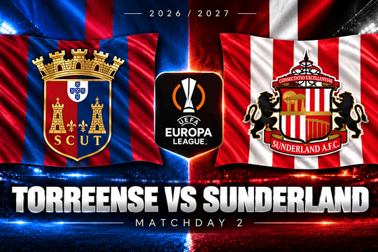 Lịch sử đối đầu Torreense vs Sunderland: Lần đầu gặp nhau, Xhaka gánh trọng trách tại Europa League