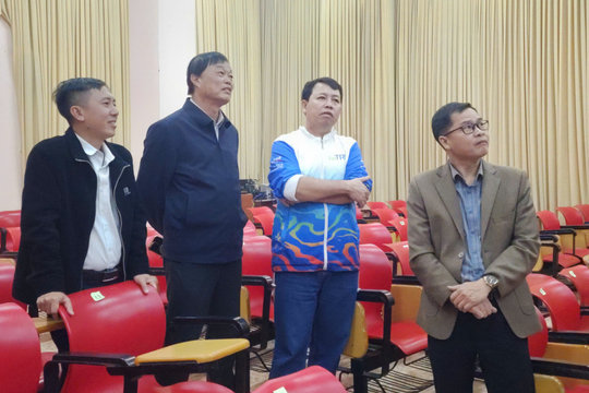 Khảo sát công tác chuẩn bị Liên hoan Tiếng hát Truyền hình Lâm Đồng lần thứ I