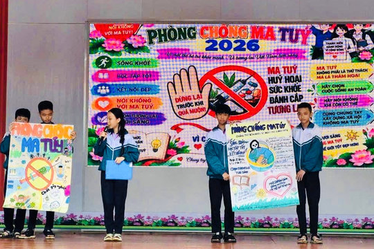 Đổi mới giáo dục phòng, chống ma túy từ các sáng kiến
