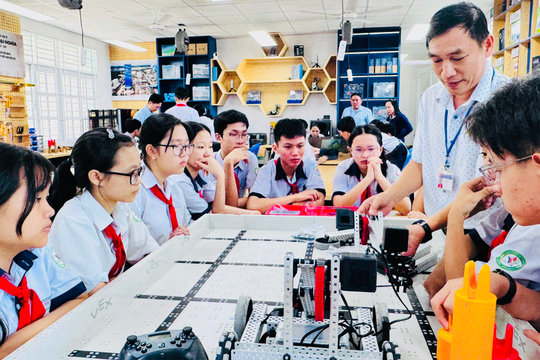 Trường THCS Lê Văn Tám: “Đơn vị học tập” tiêu biểu