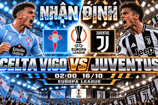 Nhận định bóng đá Celta Vigo vs Juventus: Spalletti đối diện ký ức thua 0-4 năm 2000