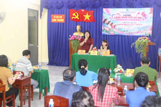 Lắng nghe để hoạt động hội gần phụ nữ hơn