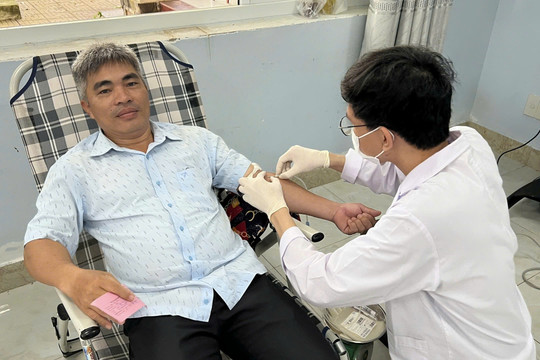 Tình nguyện viên phường La Gi, Phước Hội hiến 146 đơn vị máu an toàn
