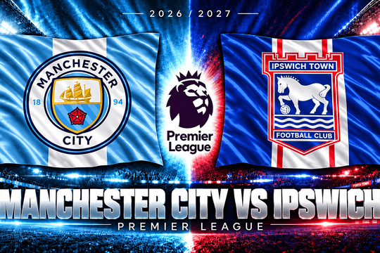 Lịch sử đối đầu Manchester City vs Ipswich: Haaland ghi 3 bàn, ký ức Ipswich thắng cả hai lượt
