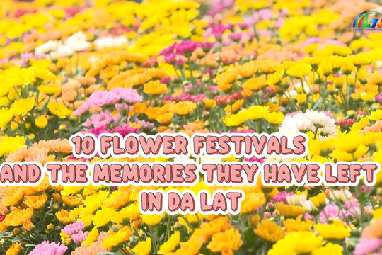 10 Flower Festivals and the memories they have left in Da Lat