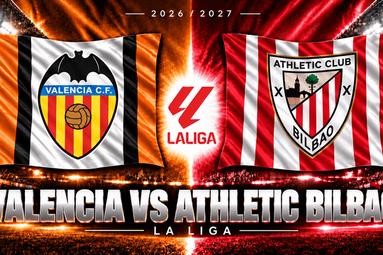 Lịch sử đối đầu Valencia vs Athletic Bilbao: Guedes từng đưa Bầy dơi vào chung kết, Williams gieo sầu tại Mestalla