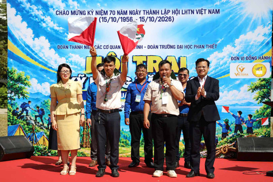 Hơn 100 trại sinh Lâm Đồng tham gia Hội trại kỹ năng năm 2026