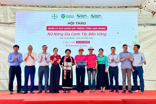 Nâng cao năng lực canh tác bền vững cho nữ nông gia